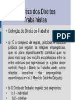 Natureza Dos Direitos Trabalhistas: Definição de Direito Do Trabalho