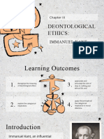 Chapter 3 Deontological Ethics Immanuel Kant