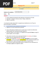 Herramientas Digitales para El Almacenamiento de Datos en La Nube