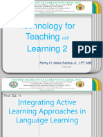 Prof Ed 11 Lesson 4 Integrating Active Learning Approaches in Language Learning