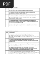 Language Culture Rubrics