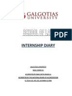 Fall Internship