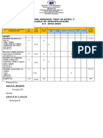 2nd PTest Music 3 TOS