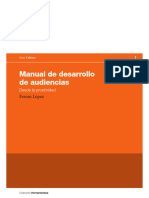 Manual de Desarrollo de Audiencias. FERRAN LÓPEZ