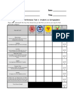 Student Evaluation of Map