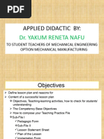 Applied Didactics