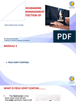 Module 2 Field Joint Coatings