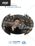 PUCMM M Brochure Matematica