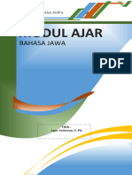 MODUL AJAR Aksara Jawa Fase F Klas XI