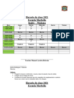 Horarios Marbella 2024