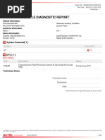 2016 Honda Vehicle Diagnostic Report: System Scanned (1)