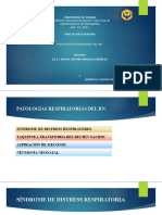 2 Patologias Respiratorias Del RN (SX Distress Respiratorio, TTRN, Aspiracion de Meconio y Neumonia Neonatal)