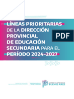 Lineas Prioritarias Dpesec 2024-2027