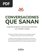 Conversaciones Que Sanan - Juego