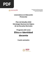 ENI - Etica e Identidad Docente