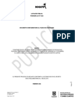 Documento Complementario Al Pliego de Condiciones