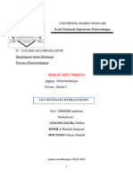 Exposé Sur Les Centrales Hydrauliques (Enregistré Automatiquement)