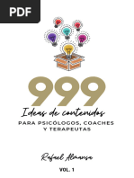 999 Ideas Contenidos para Psicologos Coaches