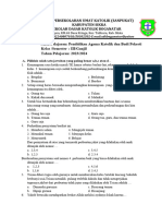 Soal Ujian Agama