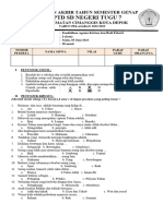 Soal Pat Kelas 1 2022-2023