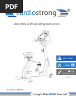 Manual Cardiostrong BX60