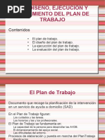 Unidad 2 Diseño Ejecucion y Seguimiento Del Plan de Trabajo