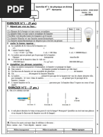 Devoir N1 Semestre 2 Physique 2AC 2 1