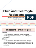 Fluid and Electrolyte Replacement