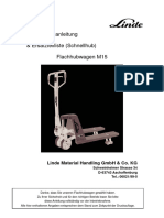 Linde - M15 - M25 (032) - Manual de Oficina e Catálogo de Peças (Alemão - Inglês - Italiano - Espanhol)