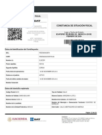 Constancia de Situacion Fiscal Reze