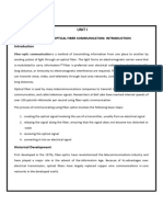 Some Introductory Concepts On Fiberr Optic System