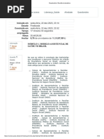 Questionário - Liderança Proativa