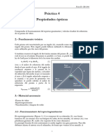 Práctica 4. Propiedades Opticas