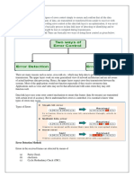 2.2 Error Detection Parity Check