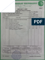 Sahithi - UG Grade Sheet