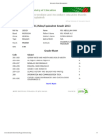 Education Board Bangladesh ALIM RESULT 2023