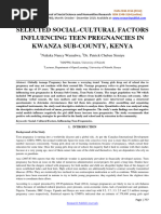 Selected Social Cultural Factors-8238