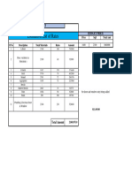 Estimation List - 30 X 40 - 1