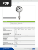 Datasheet Temperature Dial Thermometers 6312 8312 1312 6372 8372 1372