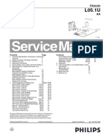 L05.1U - AA - .PDF - PHILIPS - 30PW9110D - Service Manual