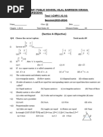 Test 1 (CH, 1,10,14)