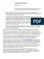 Abordarea Metabolică A Tratamentului Cancerului