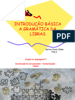 Introdução Básica A Gramática Da Libras I