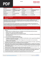 RGS Global Senior Pricing Analyst Job Description 220616