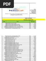 Tabela Natural Distribuidora