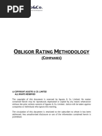 Corporate Rating Methodology (Agusto) 2