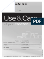 Use Care: Freezer