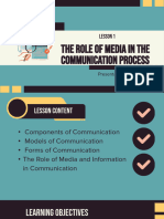 MIL.L1.the Role of Media in The Communication Process