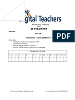 A Level Chemistry Paper 1 Set 28 1