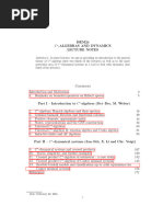 ISem24 - Lecture Notes - Cstar Algebras